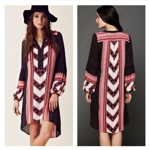 Free People Peacemaker Print Tunic